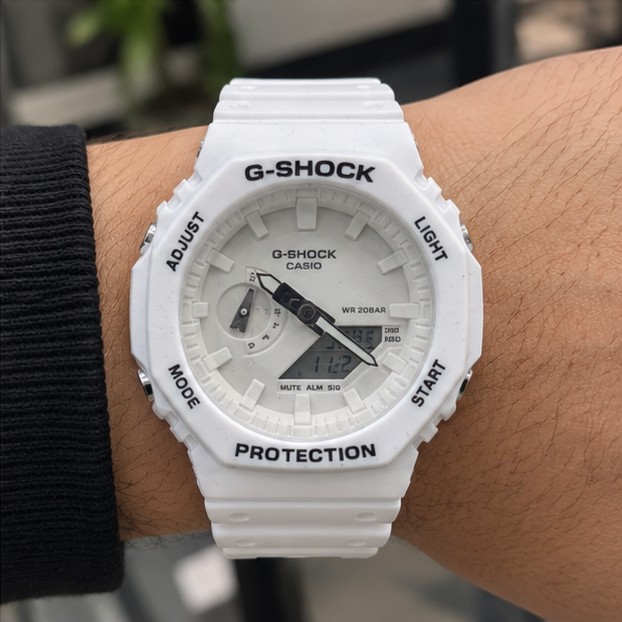 ساعت مچی جیشاک (G-SHOCK) اسپرت سفید